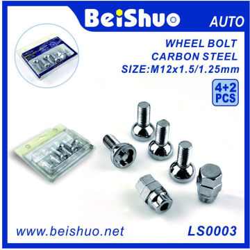 4+2 PCS Torx Carbon Steel Wheel Hub Bolt Set